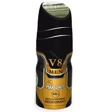 Max Lady V8 MEN AND EHSAS AL HUB roll-on deodorant antiperspirant 60ml