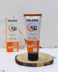 Valera Sun Block sunscreen Cream SPF 90. Offers Broad Spectrum Sun Protection UVA&UVB, Treats & Prevent Brown Spots & Wrinkles caused by harmful Sun Rays & Whiten Skin Complexion & Anti-Aging