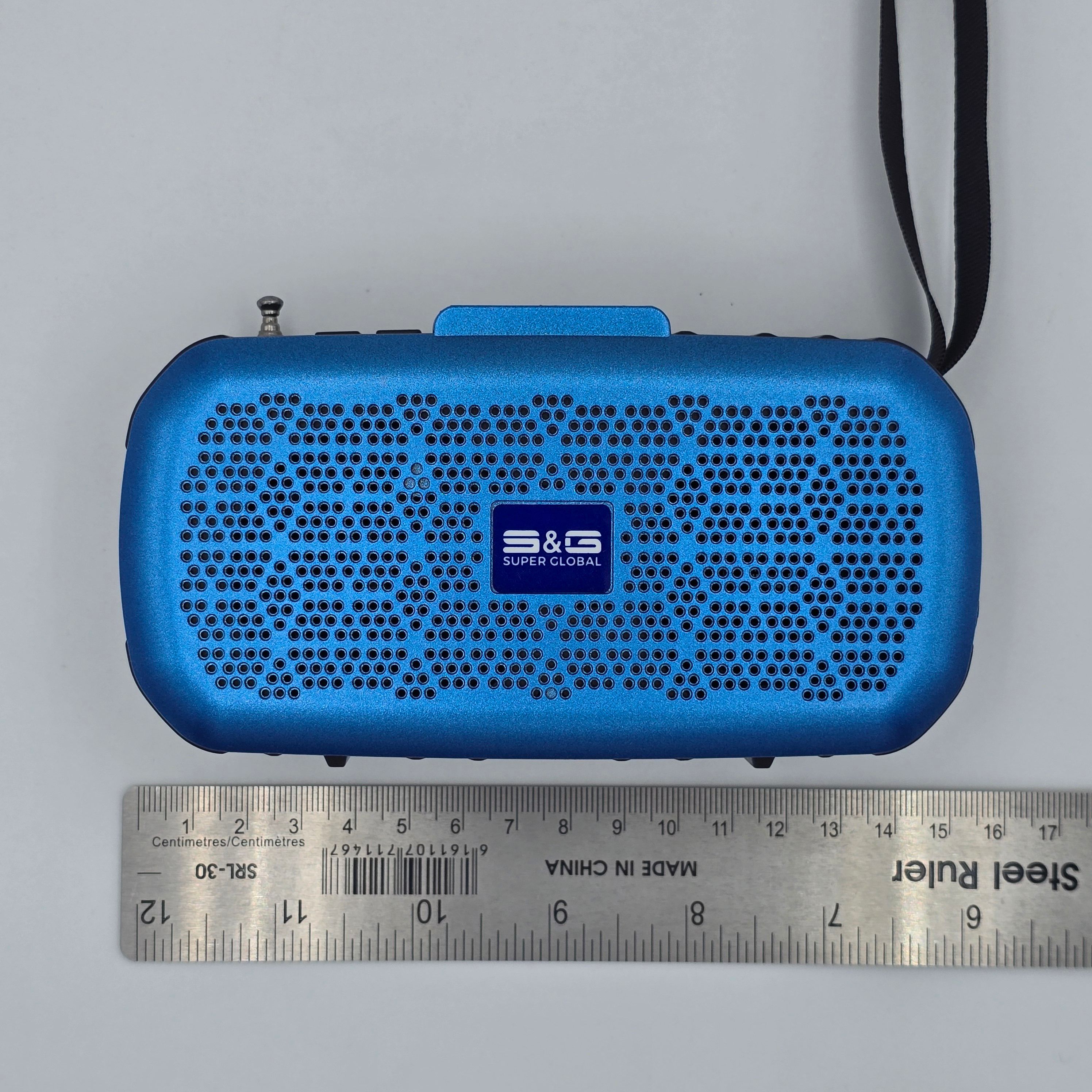 SG-R56 Solar Charge Flashlight Wireless Speaker Bluetooth Speaker Sound Box  Bass Subwoofer FM Radio AUX TF USB Spotlight Solar Panel Charging