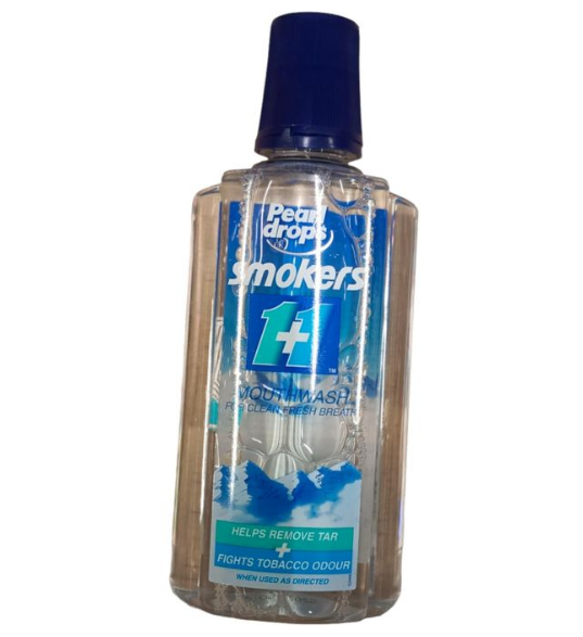 Pearl Drops Smokers Mouthwash.
