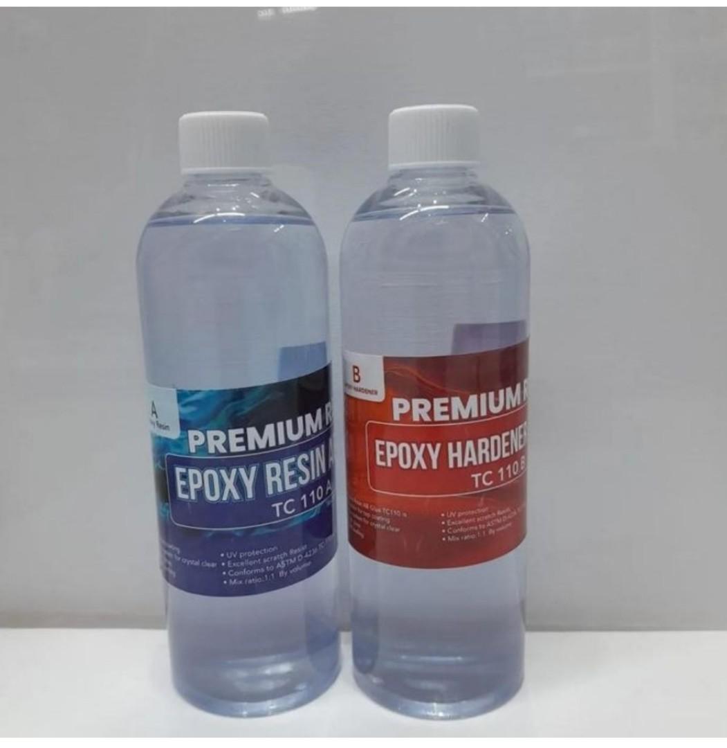 Resin,premium Epoxy resin  and Hardener  pack ratio 1: 1