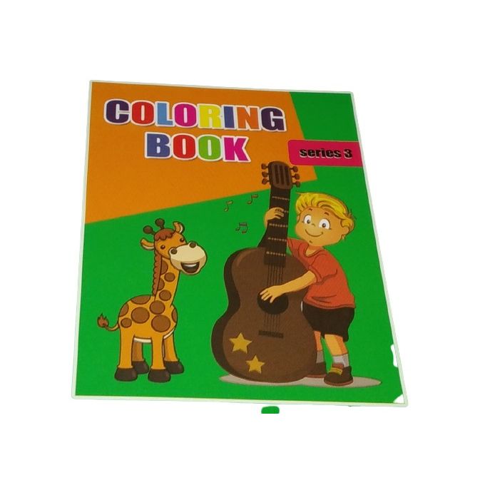Level 3 Colouring Book CBC educational materials for children toddlers.
