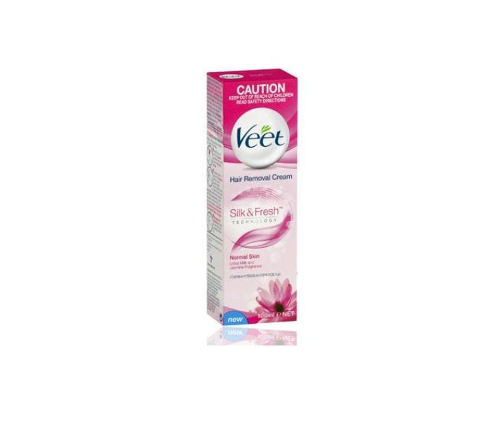 Veet Silk and Fresh Hair Removal Cream, Sensitive