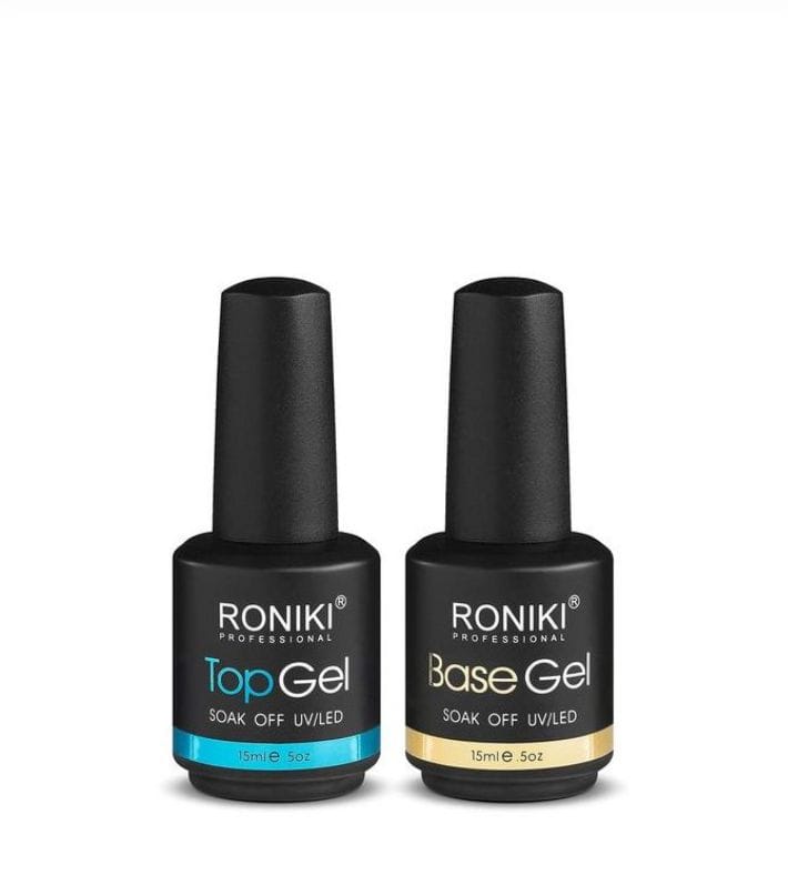 RONIKI oem private label clear strong base uv gel nail polish