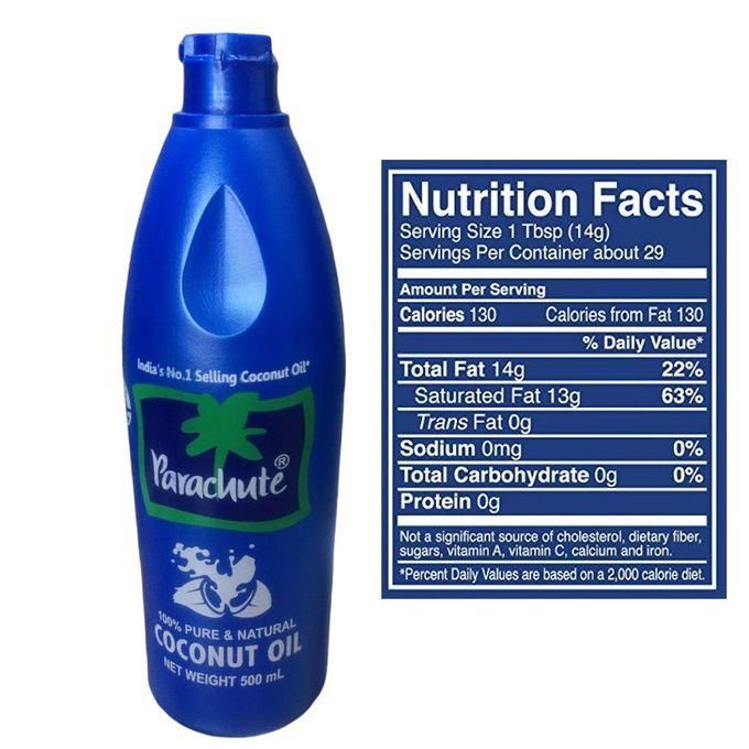 Parachute Pure Unrefined Natural Multipurpose Coconut Oil