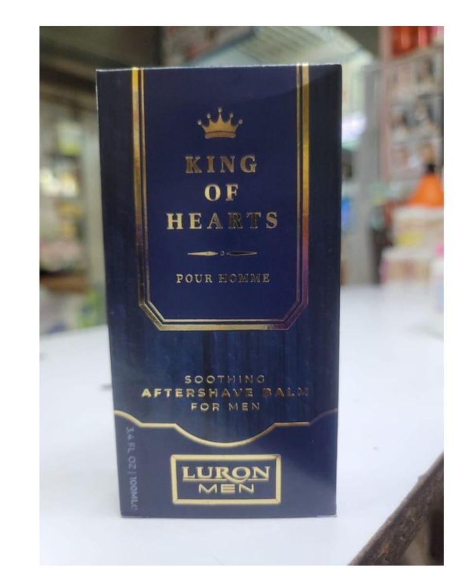 King of Hearts Soothing Aftershave Balm-New Pack.