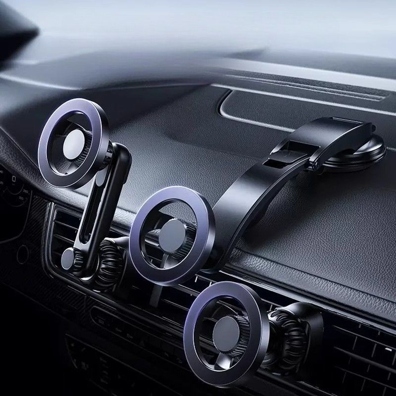 Magsafe Car Mount【20 Strong Magnets】Magnetic Phone Holder for Car Phone Holder Mount Dash【360°】Cell Phone Holders for Your Car Accessories for Women Men iPhone 16 Pro Max 15 14 13 12 Plus