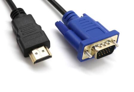 1.8M HDMI To VGA Cable Male to Male Video Adapter Only For HD player to HDTV (Pls Read Description)