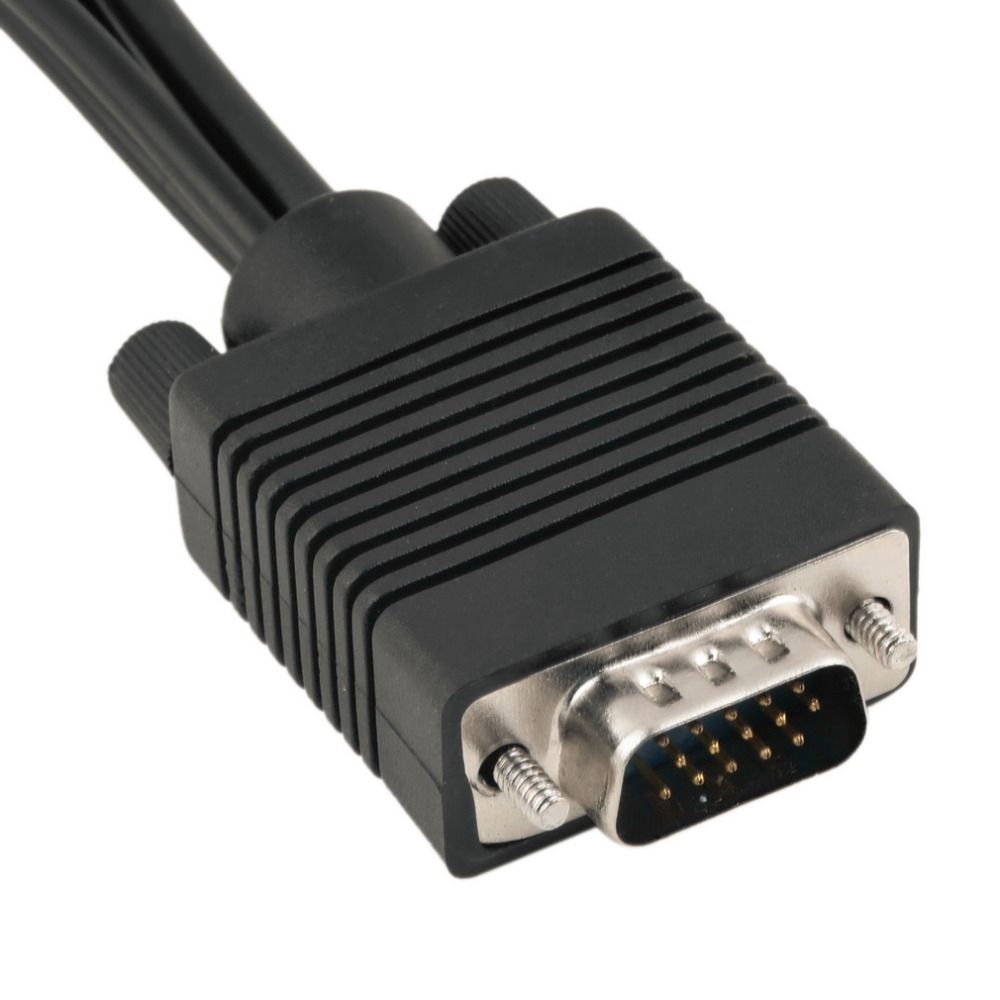 hdmi to vga VGA SVGA to S-VIDEO 3 RCA Female Converter Cable VGA to Video TV Out S-Video AV Adapter without hdmi splitter