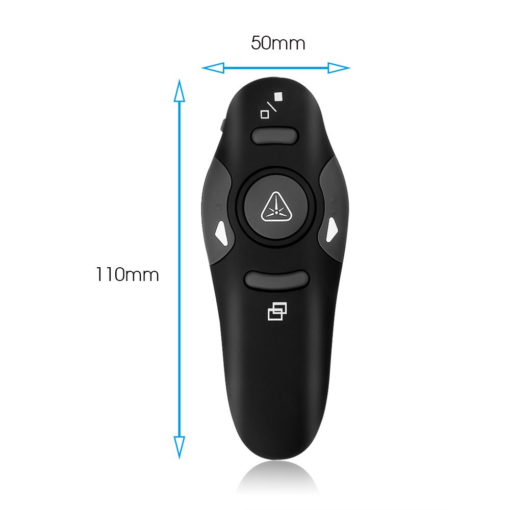 kebidu 2.4G Wireless Red Laser Presenter Pointers Pen Pointers Remote Control USB RF Remote Control PPT Powerpoint Presentation