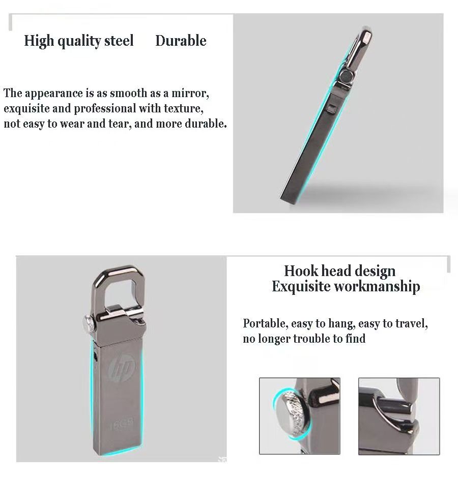 HP 32G  USB Flash Drives USB Flash Disks Waterproof Flashdisk Creative flashdrive 32GB flash disk flash drive pendrive pen drive flashdrives Flashdisks White 32GB