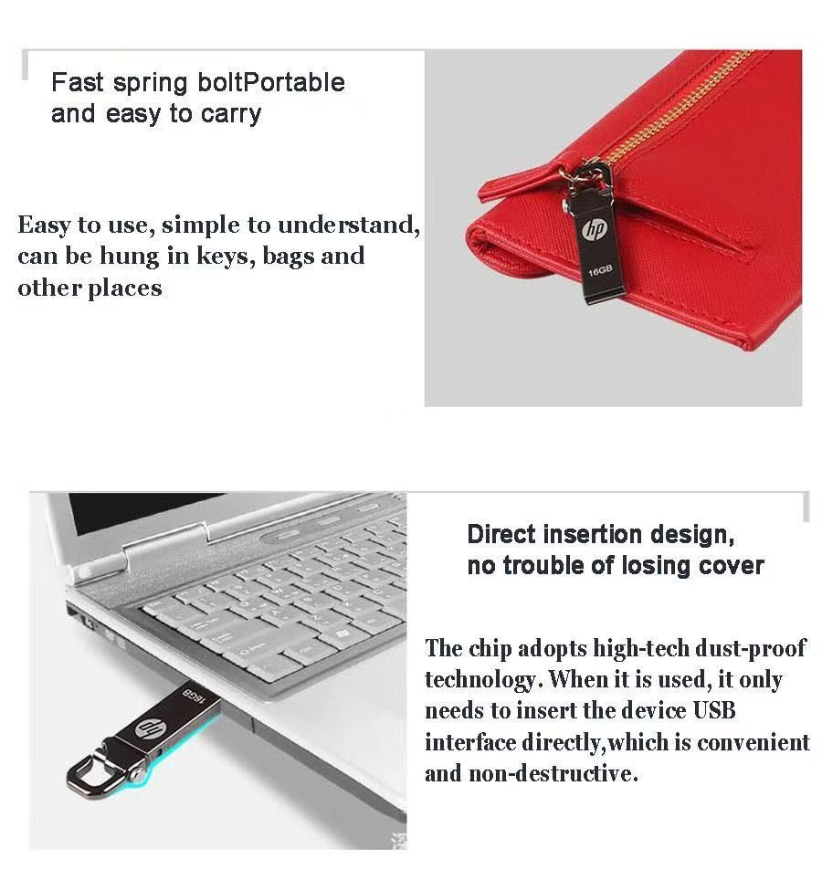 HP 32G  USB Flash Drives USB Flash Disks Waterproof Flashdisk Creative flashdrive 32GB flash disk flash drive pendrive pen drive flashdrives Flashdisks White 32GB