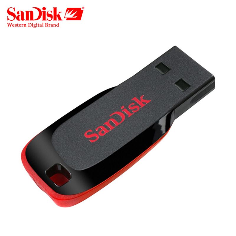 SanDisk USB 1TB 2TB Flash Drive U Disk 512GB Pen Drives USB 2.0 Memory Stick SDCZ50 Red 128GB