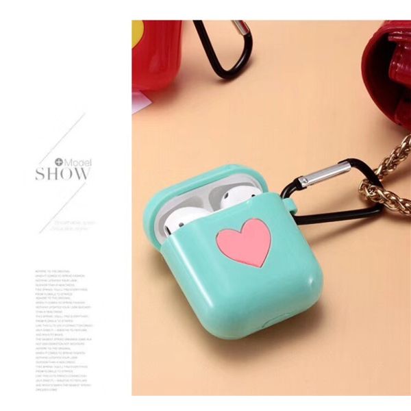 Cute Bluetooth Wireless Earphone Case For Apple AirPods TPU Silicone Charging Headphones Cases for Airpods Protective Cover Pink no