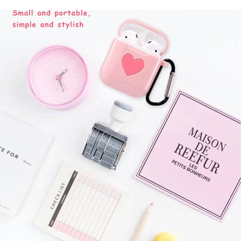 Cute Bluetooth Wireless Earphone Case For Apple AirPods TPU Silicone Charging Headphones Cases for Airpods Protective Cover Pink no