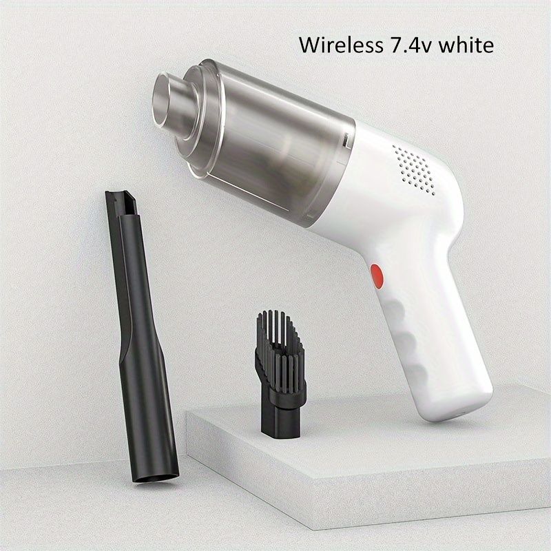 Portable Mini Handheld Vacuum Cleaner Cordless 9000PA Suction Rechargeable Battery For Car Black Wireless