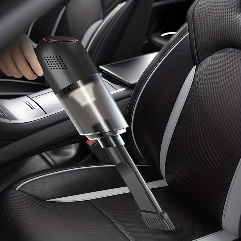 Portable Mini Handheld Vacuum Cleaner Cordless 9000PA Suction Rechargeable Battery For Car Black Wireless