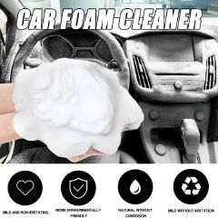 Car Foam Cleaner,Automotive Erobic Foam Cleaning,Safe On All Surfaces,Mild And Non-rritating,more Environmentally Friendly,Natural Without Corrosion,Mild Without Irritation 60ml one size