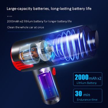 Car vacuum cleaner wireless usb charging car vacuum cleaner home handheld mini desktop vacuum cleaner portable