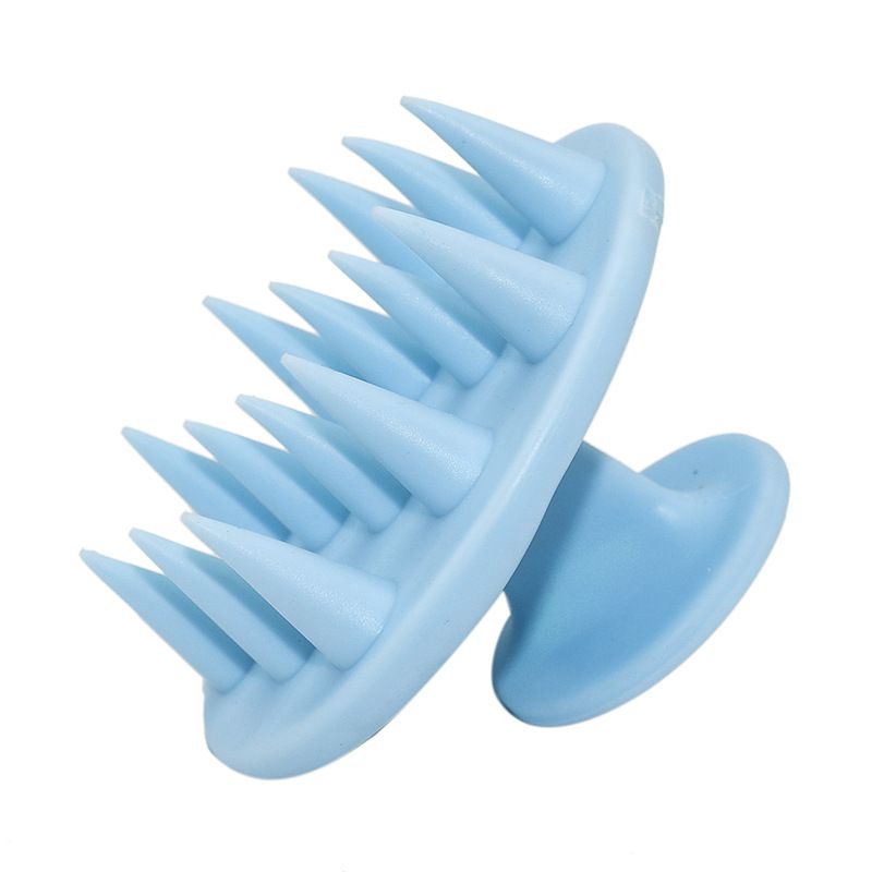 Silicone Shampoo Scalp Hair Massager Shampoo Massage Comb Bath Massage Brush Scalp Massager Hair Shower Brush Comb Care Tool Pink One size
