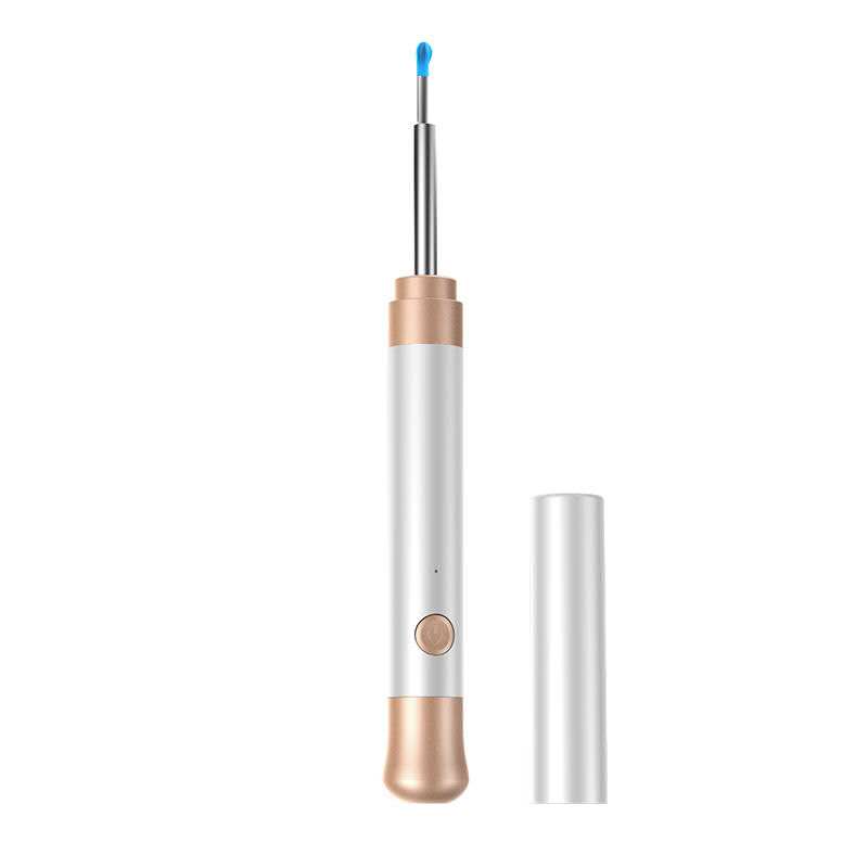 Ear Wax Removal - Earwax Remover Tool - Ear Canal Cleaner with 1080P Camera - FSA HSA Eligible - Ear Cleaning Kit - Ear Camera for iOS & Android black as picture