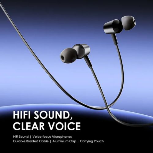 Oraimo earphones.Oraimo Trumpet 3 HIFI E-40 Audio In-ear Earphone With Mic