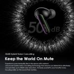 Oraimo SpaceBuds Hybrid ANC True Wireless Earbuds Customized Voice Prompt: 50dB Hybrid ANC Noise Cancellation, Personalized Lighting Effect, Customized Voice Prompts, 40-Hr Long Playtime