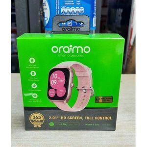 Oraimo Watch 5 Lite Smart Watch Smartwatch OSW-804 2.01'' Screen Bluetooth Durable Waterproof Dust proof|Waterproof | Long Battery Life | Super Deal 🔥
