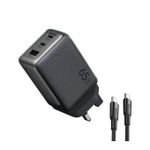 Oraimo HyperGan 65 OCW-7652U+116CC – 65W GaN Charger For Phones & Laptops, All-in-One Fast Charging Solution