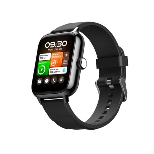 Oraimo Watch 6 Nano OSW-807N, 1.52” TFT Full Touch Color Display, IP68 Waterproof, Wireless HD Calling Smart Watch - Black. can withstand power for a long period of time upto 2 weeks standby