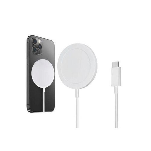 Apple iPhone Magnetic Wireless Charger | Fast Charging MagSafe Compatible | Portable Smart Phone Charger for iPhone 14/13/12 | Desk & Car Use | Qi-Certified | Kenya