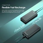 Oraimo Toast 15 Flash OPB-1100D Power Bank 10,000mAh | 15W Fast Charging | Dual USB Output | Portable Mobile Charger | LED Display | Reliable Oraimo Power Bank Kenya