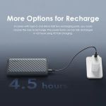 Oraimo Slice Link Pro OPB-P7101 10000mAh 22.5W Power Bank – Built-in Type-C, Micro-USB & Lightning Cables, Fast Charging, Multi-Output Portable Charger for Phones & Gadgets Kenya