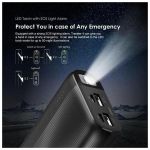 Oraimo Traveler 4 OPB‑P204D 20,000 mAh Power Bank – 2.1A Fast Charging, Dual USB Output, Type‑C & Micro‑USB Input, LED Torch – Portable Charger for Phones & Gadgets Kenya