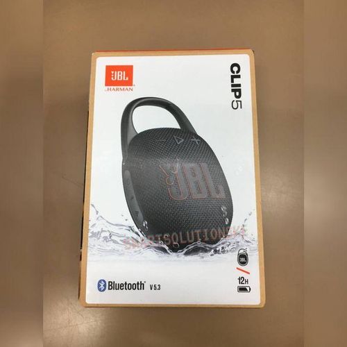 JBL Clip 5 Portable Bluetooth Speaker – Ultra-Portable, IP67 Waterproof & Dustproof, Up to 12 H Playtime, JBL Pro Sound, Bluetooth 5.3, Auracast Multi-Speaker Pairing