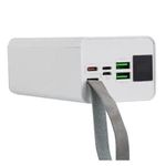 Amaya APW-04 Power Bank 40000mAh 22.5W - White
Amaya APW-04 40000mAh Power Banks , 22.5W super fast charging, LED power indicator, Built-in flashlight, Multiple Ports, safe polymer battery.