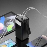 Amaya APW-04 Power Bank 40000mAh 22.5W - White
Amaya APW-04 40000mAh Power Banks , 22.5W super fast charging, LED power indicator, Built-in flashlight, Multiple Ports, safe polymer battery.