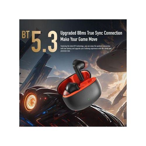 Itel Buds Ace Earbuds ENC Super Bass Earpods TWS Earbuds ENC Super Bass 35-Hour Battery Life