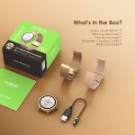 Oraimo Watch Muse OSW-831N 1.32” AMOLED IP68 Smart Watch That Makes And Receives Calls Comes With 2 Replaceable Watch Straps.