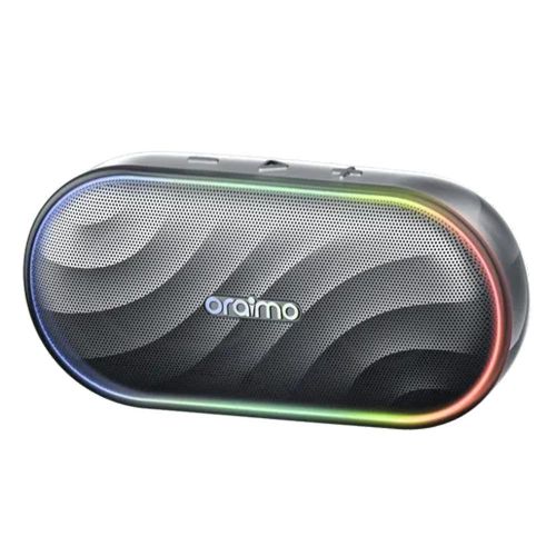 Oraimo SpaceBox OBS-382 8W Personalized Light Shop Speaker – High-Quality Sound With Customizable LED Lights