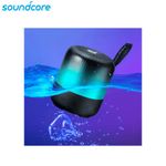 Anker Soundcore Glow Mini – 8W Compact Wireless Speaker with 360-Degree Dynamic Sound, Full-Body Lighting, Waterproof and dustproof - Black