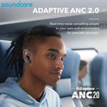 Anker Soundcore Liberty 4 NAnker Soundcore Liberty 4 NC True-Wireless Noise Cancelling Earbuds with IPX4 water-resistance against spills and rain & 10C True-Wireless Noise Cancelling Earbuds with LDAC