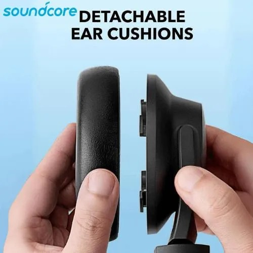 Anker Soundcore Q11i Wireless Over-Ear Bluetooth Headphones with 60H Playtime, Hi-Res Audio and One-Touch Bass Boost - Dark Grey