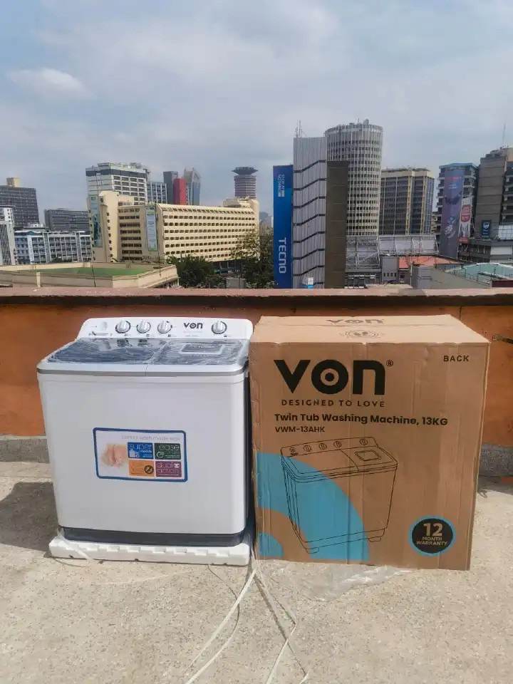 VON Washing Machine 11KG Fully Automatic Top Load Washer Kenya Energy Saving Washing Machine Large Capacity Laundry Machine With Spin Dryer Child Lock Smart Wash