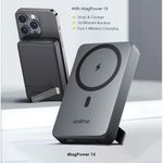 Oraimo MagPower 15 10000mAh Magnetic Wireless Power Bank, 15W Fast Charge, USB-C PD, Foldable Stand, MagSafe Compatible Portable Charger Kenya