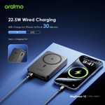 Oraimo MagPower 15 10000mAh Magnetic Wireless Power Bank, 15W Fast Charge, USB-C PD, Foldable Stand, MagSafe Compatible Portable Charger Kenya
