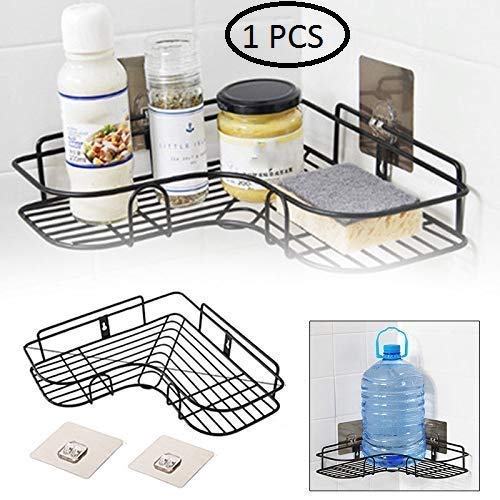 LARGE IPCS Kitchen / Bathroom Corner Shelf Stainless Steel Corner Shelf Organizer Storage, Shelf/Shelves Weight Load Capacity 10 Kg