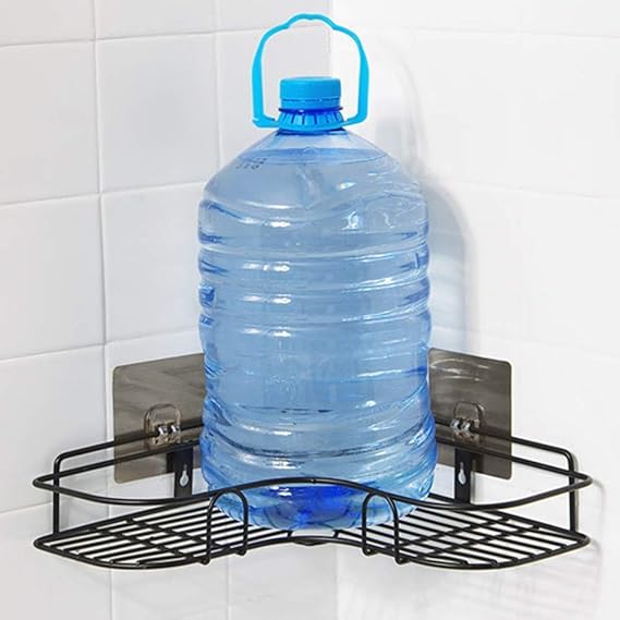 LARGE IPCS Kitchen / Bathroom Corner Shelf Stainless Steel Corner Shelf Organizer Storage, Shelf/Shelves Weight Load Capacity 10 Kg