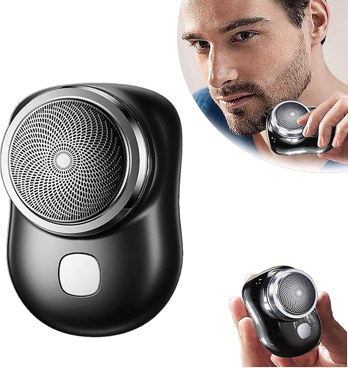 New Upgrade Mini Electric Razor Shavers for Men, Rechargeable Shaver Easy One-Button Use Suitable for Home,Car Travel,Father's Day,Mother's Day Gift