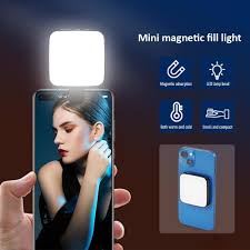 Phone Selfie Light - Rechargeable Clip on Mini Video Light for Phone/Laptop/Camera,3 Light Mode Fill Light for Selfie,Makeup,Video Conference,TikTok,Compatible with iPhone and Android